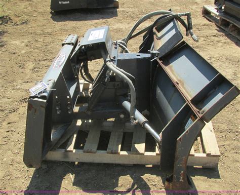 skid steer farm plow|60 skid steer snow plow.